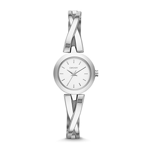 DKNY Reloj analogico para Mujer de Cuarzo con Correa en Acero Inoxidable NY2169