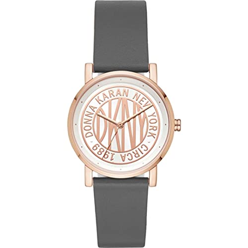 DKNY Reloj Analógico para Mujer de Cuarzo con Correa en Cuero NY2764