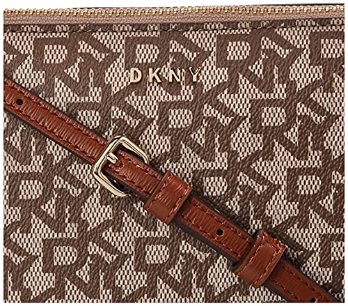 DKNY Women's Bryant-Dome Cbody-lo Crossbody, Chino Caramel, One Size