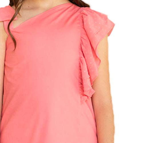 DOLCE PETIT - Vestido Dolce AELA Niñas Color: Coral Talla: 14