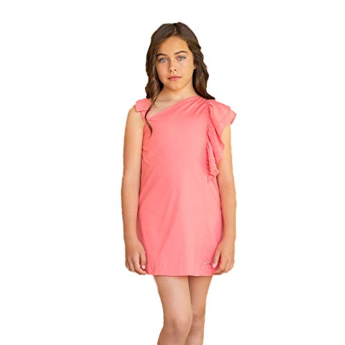 DOLCE PETIT - Vestido Dolce AELA Niñas Color: Coral Talla: 14