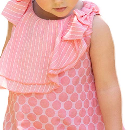 DOLCE PETIT - Vestido NIÑA Niñas Color: Coral Talla: 2