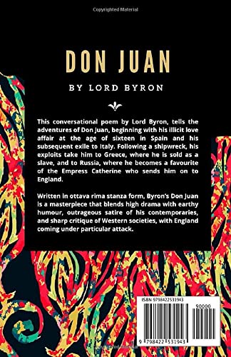 Don Juan: The Original Epic Romantic Poetry Classic (Annotated)