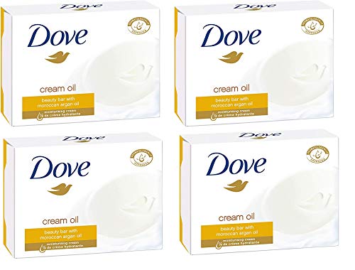 Dove Go Crema Jabón Aceite 8 Barras 2x100gm (4 Paquetes)
