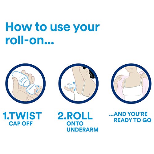 Dove Invisible Dry Deo Roll-On Desodorante - 50 ml