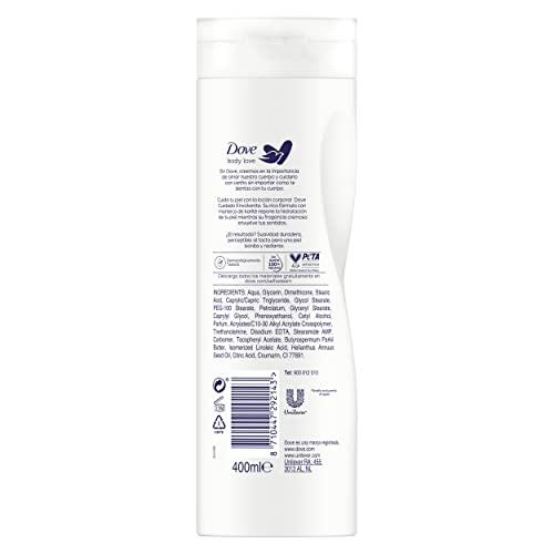 Dove  Loción Karité  Cuidado Envolvente  400ml
