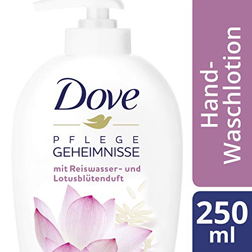 Dove Nutritivo Secrets - Lavado de manos con flores de loto y agua de arroz, 250 ml