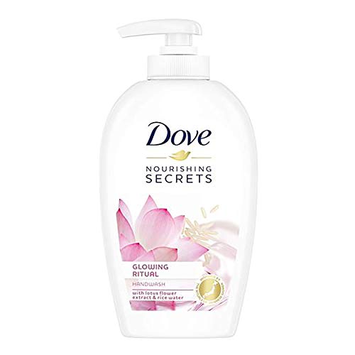 Dove Nutritivo Secrets - Lavado de manos con flores de loto y agua de arroz, 250 ml