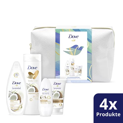Dove Set de regalo ritual regenerador con neceser