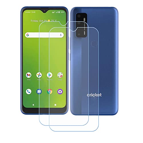 DQG Protector Pantalla para AT&T Calypso, 2 Piezas Alta Definicion Vidrio Templado Premium Protector de Pantalla Dureza 9H Cristal Protectora Film para (5.50")