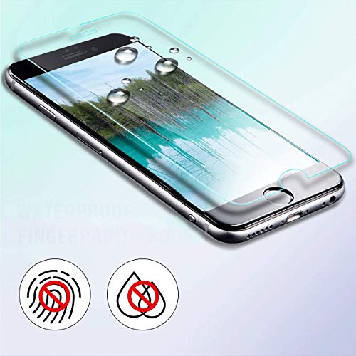 DQG Protector Pantalla para AT&T Calypso, 3 Piezas Alta Definicion Vidrio Templado Premium Protector de Pantalla Dureza 9H Cristal Protectora Film para (5.50")