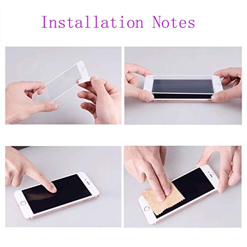 DQG Protector Pantalla para AT&T Calypso, 4 Piezas Alta Definicion Vidrio Templado Premium Protector de Pantalla Dureza 9H Cristal Protectora Film para (5.50")