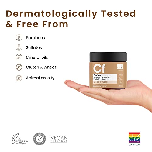 Dr Botanicals Superfood Exfoliante Facial Renovador de Café 60ml