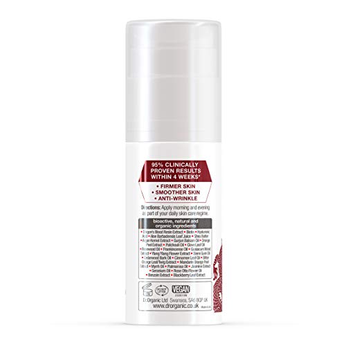 Dr. Organic | Crema antienvejecimiento Pro Colágeno Plus+ con Sangre de Dragón | 50 ml