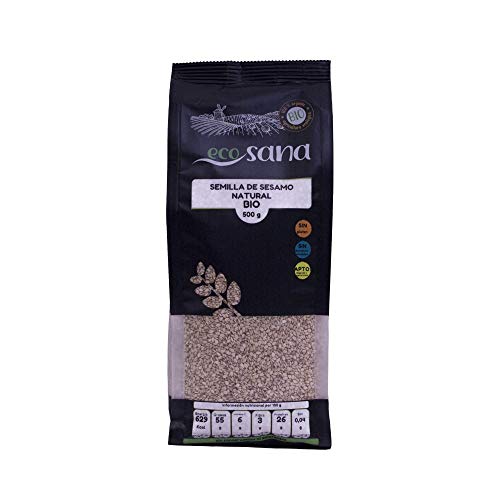 DRASANVI | Semillas De Sésamo Tostado Ecológicas | Formato 500gr