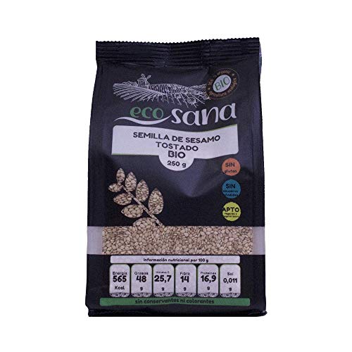 DRASANVI | Semillas De Sésamo Tostado Ecológicas | Formato 500gr