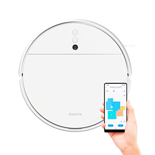 Dreame F9 Mistral - Robot Aspirador para Suelos Duros y alfombras (friegasuelos, mapeo, navegación Inteligente VSLAM, Control con App) Color Blanco