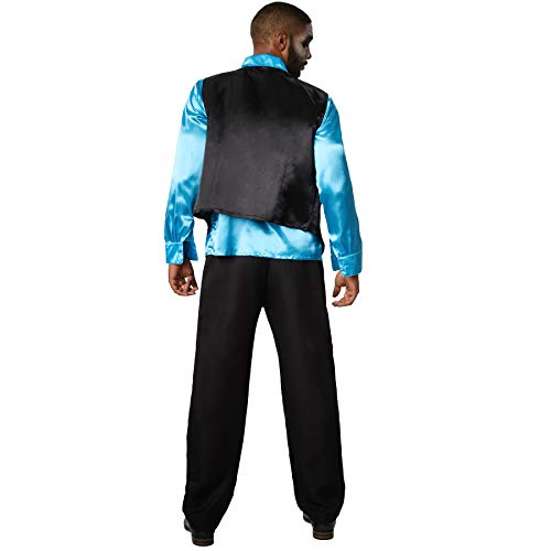 dressforfun 900420 - Disfraz de Hombre Caballero Espeluznante, Disfraz Espeluznante/galante (L | No. 302027)