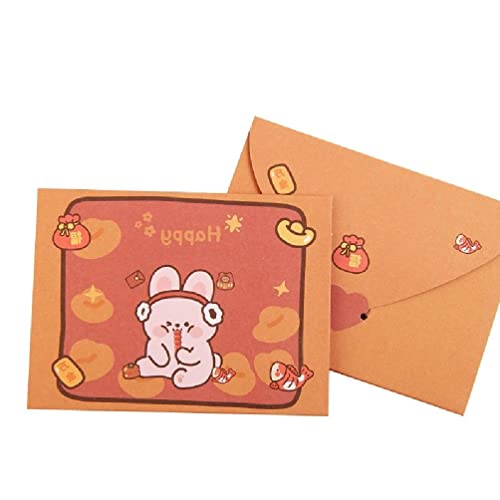 Driibubur Lindo Gracias Tarjeta Envolvente Tarjeta de felicitación Encantadora Dibujos Animados cumpleaños Deseo Postal Profesores
