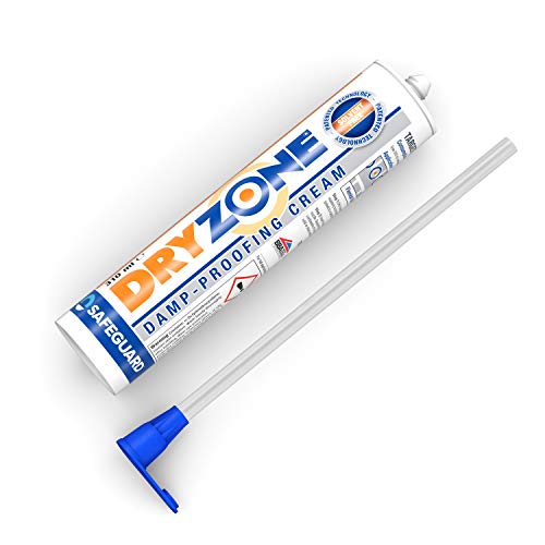 Dryzone gel de inyección química de elevado rendimiento - 5 x 310ml - Tratamiento de humedades por capilaridad, formulación anti-derrames