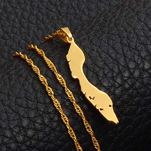 DSHT Curacao 018921 - Colgante de tarjeta de regalo, color dorado
