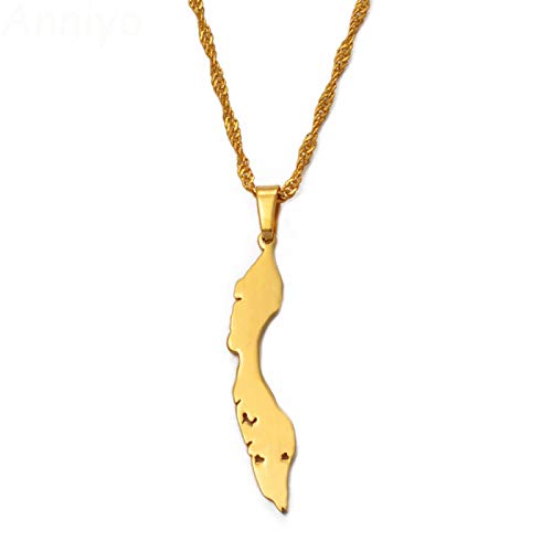 DSHT Curacao 018921 - Colgante de tarjeta de regalo, color dorado