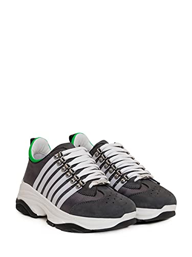 DSQUARED2 Bumpy 251 M118 - Zapatillas para hombre Gris Size: 41 EU Larga