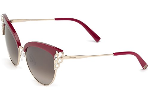 DSQUARED2 DQ0200 69K 58 Monturas de Gafas, Rojo (Bordeaux LucRoviex Grad), 58.0 Unisex Adulto