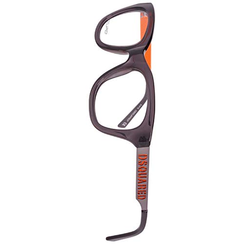 DSQUARED2 DQ5096-020-50 Gafas, Gris/Naranja, 50 Unisex Adulto