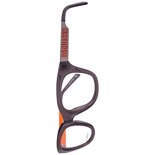 DSQUARED2 DQ5096-020-50 Gafas, Gris/Naranja, 50 Unisex Adulto