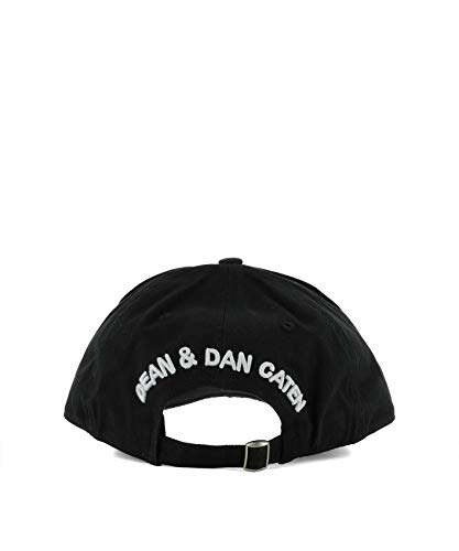 DSQUARED2 Hombre Bcm002805c00001m063 Negro Algodon Sombrero