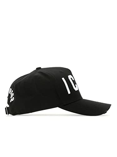 Dsquared2 Icon Gorra de Beisbol Hombre Nero - Bianco