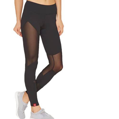 Ducomi LIV Leggins Transparentes para Mujeres - Looks Sexy y Casual en Gimnasia y Ropa Exterior - Leggings Ligeros, Transpirables y de Máxima Comodidad - Ropa Deportiva, Yoga, Pilates (XL)