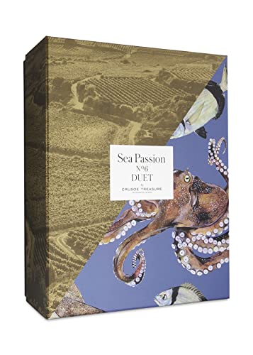 Duet Sea Passion Nº 6 - Pack de Vino Submarino + Vino Terrestre para cata comparada - Crusoe Treasure