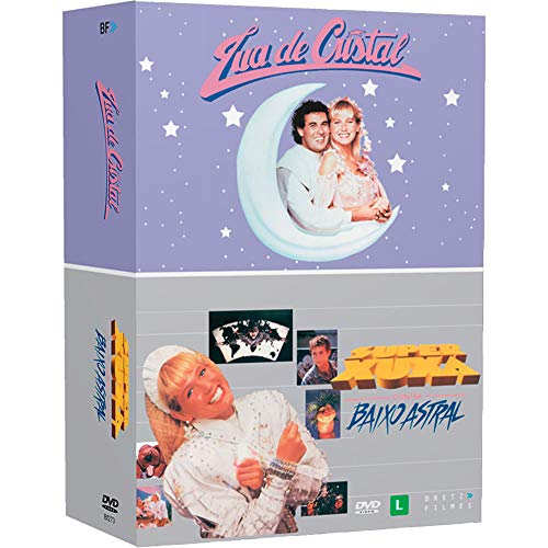 DVD Box Xuxa - Lua De Cristal + Super Xuxa Contra Baixo Astral