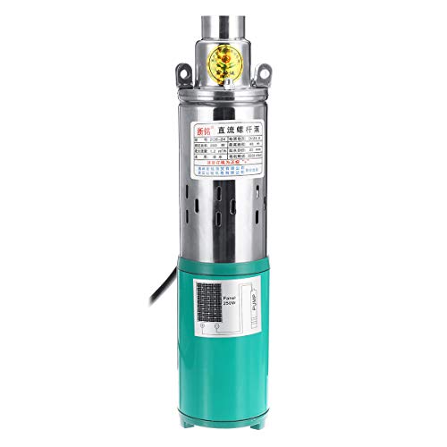 DyNamic 260W 24V Bomba De Agua Sumergible Bomba Energía Solar 1.2 M ³/H 50M Max Lift