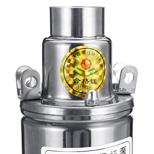DyNamic 260W 24V Bomba De Agua Sumergible Bomba Energía Solar 1.2 M ³/H 50M Max Lift