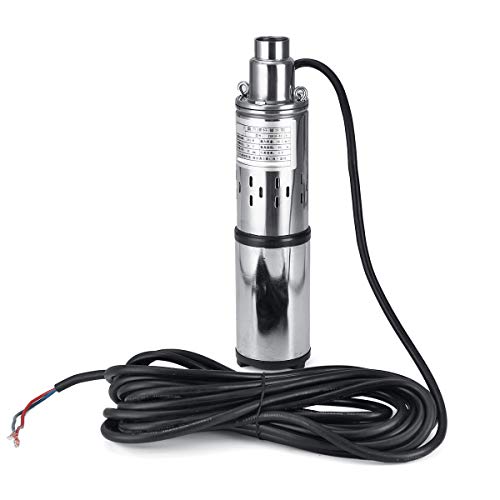 DyNamic 280W 24V Bomba De Agua De Pozo Profundo Bomba Sumergible 40M Lift