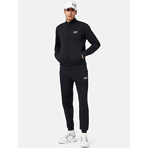 EA7 de los Hombres Chándal con Logo, Azul, XL