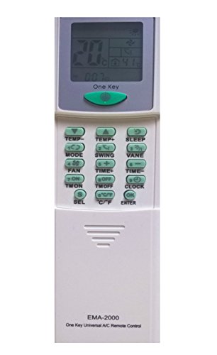 EBOX Ema 2000 . Mando a distancia universal para aire acondicionado 2000 codigos