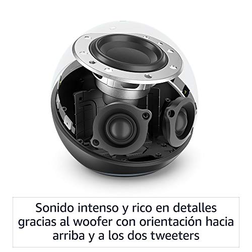 Echo (4.ª generación) | Sonido de alta calidad, controlador de Hogar digital integrado y Alexa | Blanco