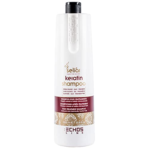Echosline Champú Seliar KERATIN Post tratamiento keratina 1000 mL 1L