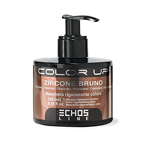 Echosline Color Up Mask Zirconia Brown-250 ml, Chocolate Brown, 250 ml (Paquete de 1)