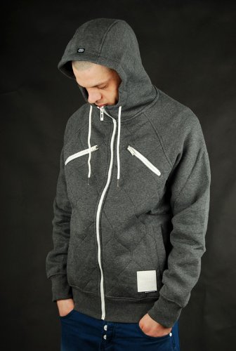 Ecko unltd Jacke Chain Link Hoody Charcoal Gr. S