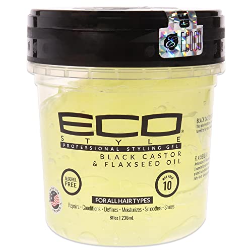 Eco Styler Styling Gel Black Castor 8Oz/235 ml