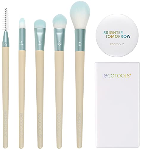 ECOTOOLS BRIGHTER TOMORROW SET DE BROCHAS DE OJOS EYE SHINE BRIGHT