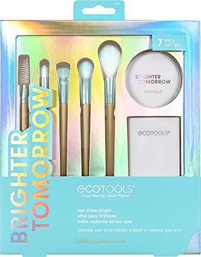 ECOTOOLS BRIGHTER TOMORROW SET DE BROCHAS DE OJOS EYE SHINE BRIGHT