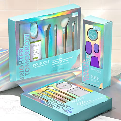 ECOTOOLS BRIGHTER TOMORROW SET DE BROCHAS DE OJOS EYE SHINE BRIGHT