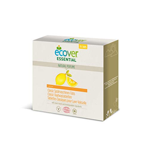 Ecover - Caja de 70 pastillas para el lavavajillas, XL, 1,4 kg