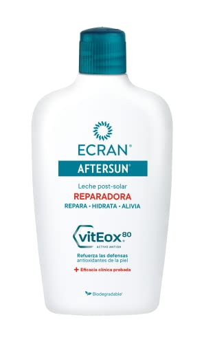 Ecran Aftersun - Leche Post-Solar Reparadora, Repara, Hidrata y Alivia - 400 ml